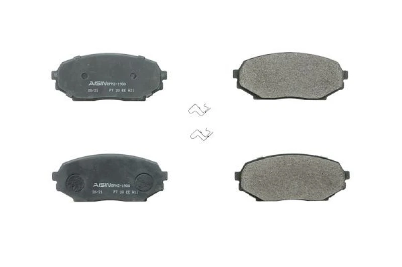 Image of AISIN BPMZ-1900 Brake pad set Premium ADVICS by AISIN with acoustic wear warning Brake Pad Set,disc brake (402)