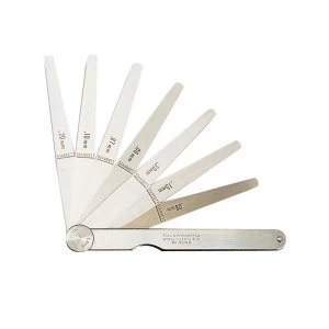 Image of Starrett 66MA Feeler Gauge 20 Piece Set 0.05-1mm