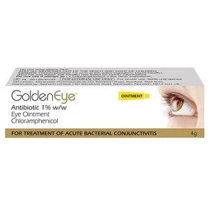 Image of Golden Eye Antibiotic Eye Ointment 1 percent 4g