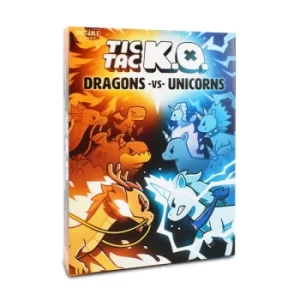 Image of Tic Tac KO: Dragons vs Unicorns Card Game