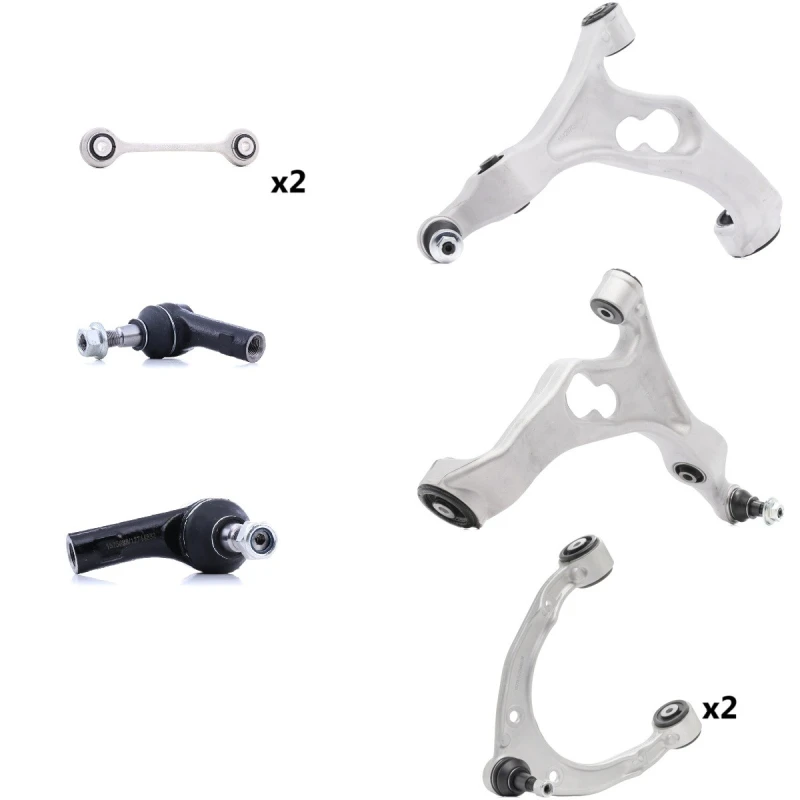 Image of RIDEX 772S1294 Control arm repair kit Front Axle, Control Arm Suspension Kit (772)