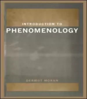 Image of Introduction to phenomenology by Dermot Moran