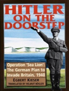Image of Hitler on the Doorstep by Egbert Keiser Hardback