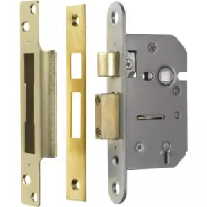 image of ERA Viscount 5 Lever Mortice Sashlock 64mm in Brass