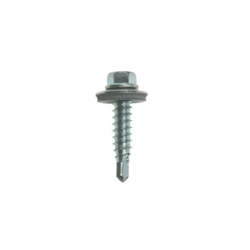 Image of Jcp Fixings Metalfix Stitching Screws 16mm Washer Din 7504K Bzp - Fjss63025W16