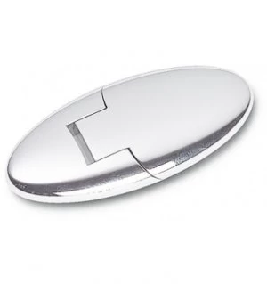 Image of Oval Hatch Hinge with Concealed Fixings