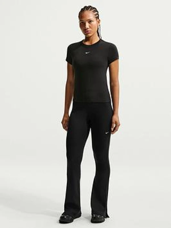 Image of Nike Sportswear Chill Knit T-Shirt Womens - Black Female 8