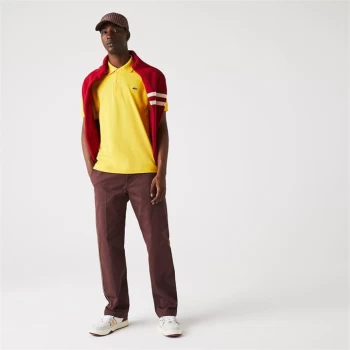 Image of Lacoste Basic Polo Shirt - Gold