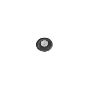 Image of Netlighting Neon Black Recessed Downlight Round 1x GU10