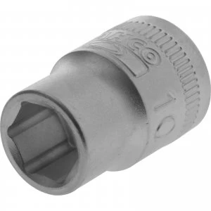 Image of Bahco 1/4" Drive Hexagon Socket Metric 1/4" 10mm