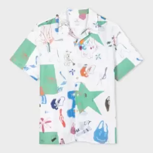 Image of Paul Smith Mens Ss Casual Fit Shirt