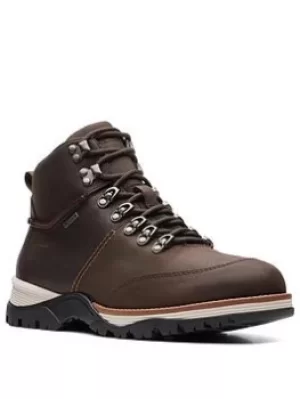 Image of Clarks Toptonpine Boot, Dark Brown, Size 10, Men