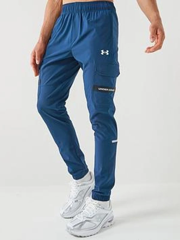Image of Cargo Trousers Under Armour Tech Bleu Male L