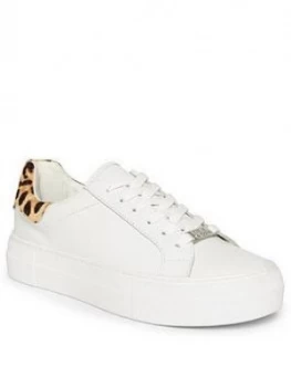 Image of Steve Madden Merger Trainers - Leopard, Leopard, Size 8, Women