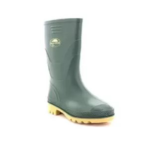 image of StormWells Childrens/Kids Junior Wellingtons (1 UK) (Green)