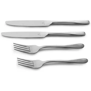 image of Windsor Set Of 2 Knives And Forks Stainless Steel