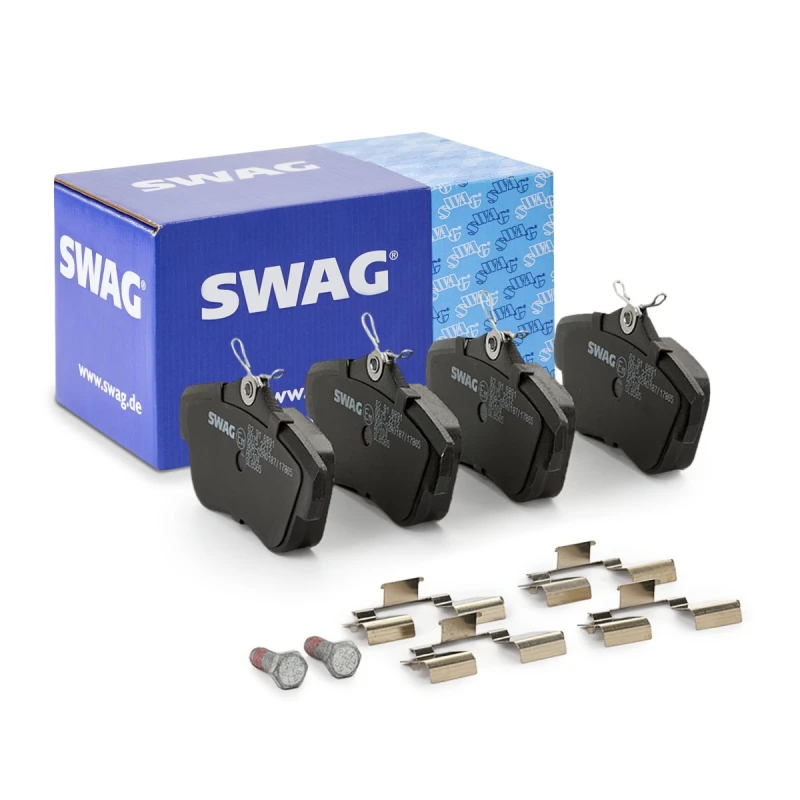 Image of Brake pad set SWAG 62 91 6891