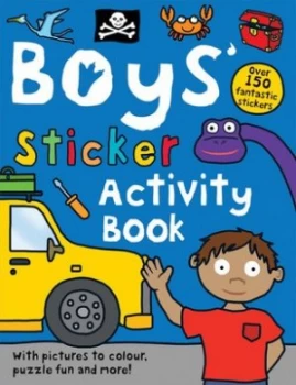 Image of Boys Sticker Activity Book by Roger Priddy Paperback