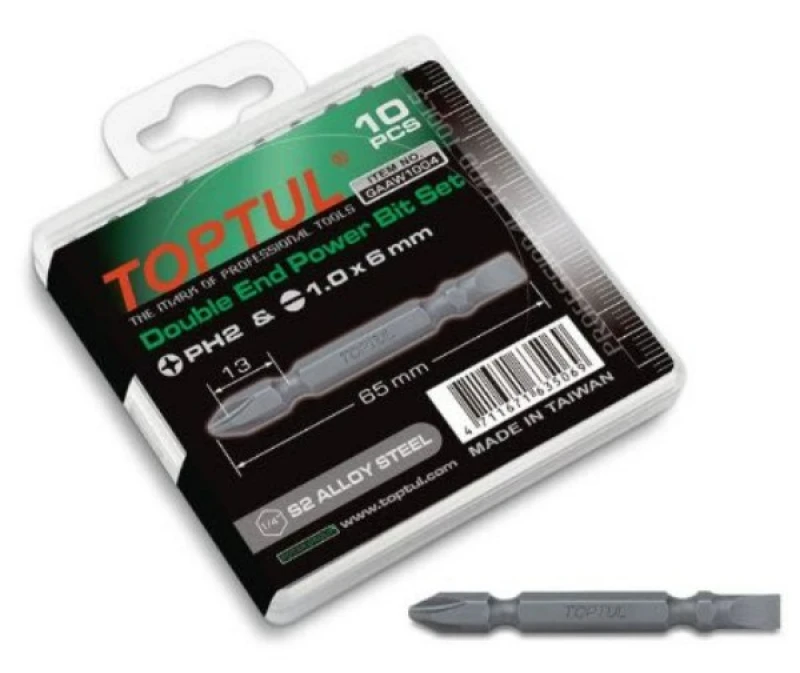 Image of TOPTUL Screwdriver Bit Set TOPTUL GAAW1004