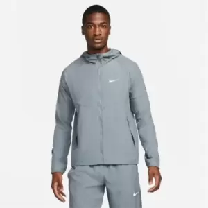 Image of Nike Miler Mens Repel Running Jacket - Grey