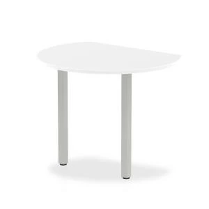 Image of Trexus Conference Radial End 1000mm Width White Ref I000197
