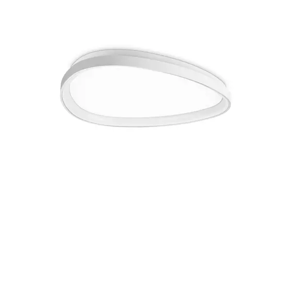 Image of Gemini 61cm ON-OFF Integrated LED Semi Flush Light White 3850Lm 3000K
