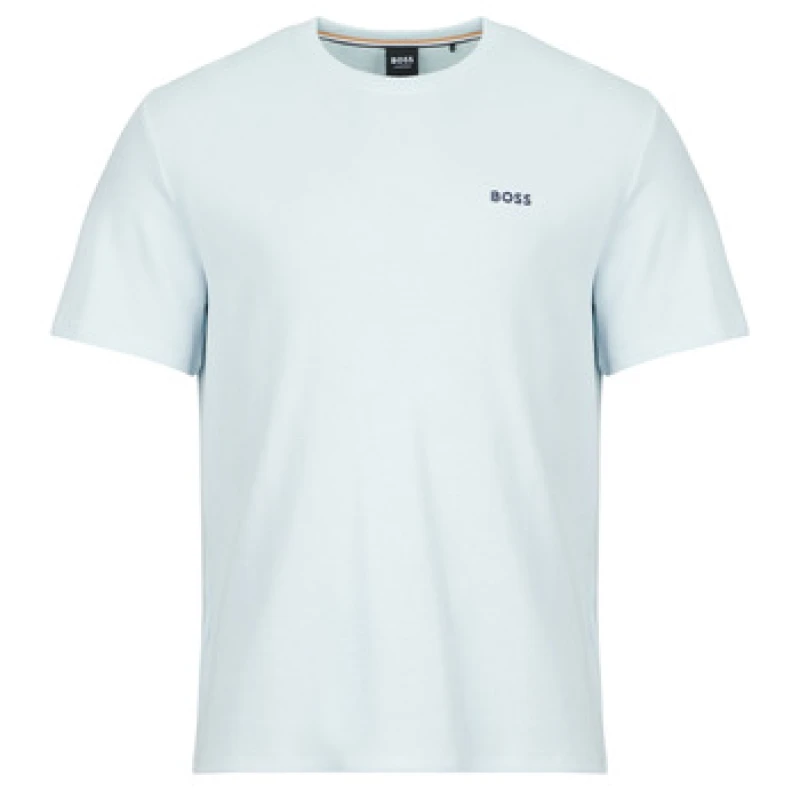Image of BOSS Waffle T-Shirt mens T shirt in Blue