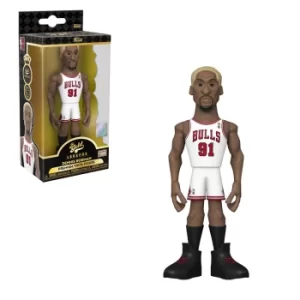 Image of NBA Legends Chicago Bulls Dennis Rodaman Vinyl Gold