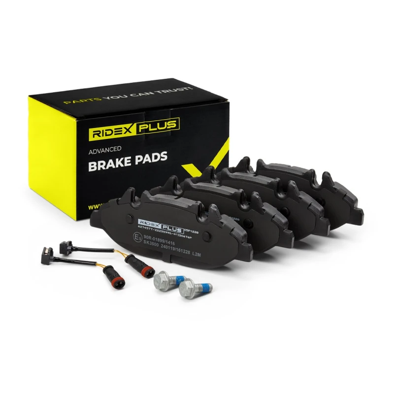 Image of RIDEX PLUS Brake pad set RIDEX PLUS 402B0676P