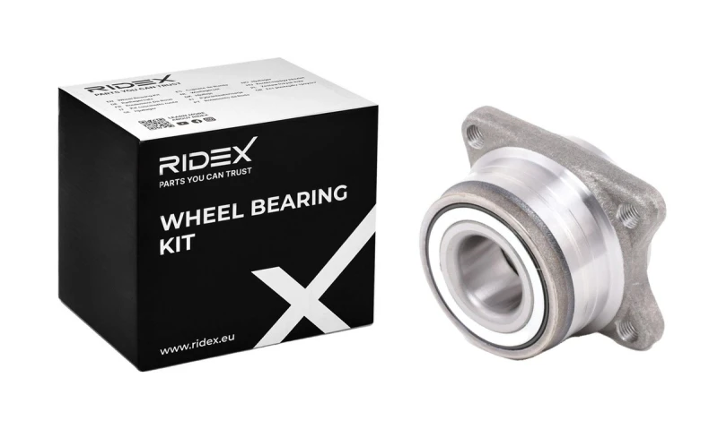 Image of RIDEX 654W0279 Wheel bearing kit Rear Axle both sides Wheel Bearing Kit (654)