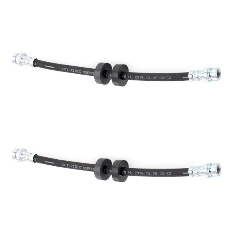Image of RIDEX 83B0854 Brake Hose Rear Axle both sides Brake Hose (83)