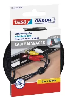 image of TESA 55239 cable tie Black