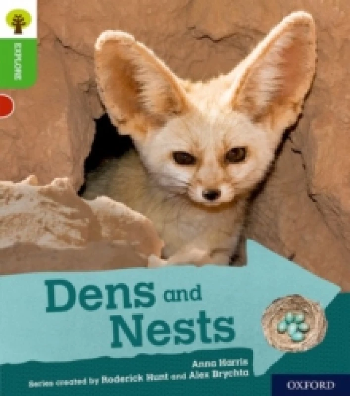 Image of Anna Harris Oxford Reading Tree Explore with Biff, Chip and Kipper: Oxford Level 2: Dens and Nests Paperback Book Multi