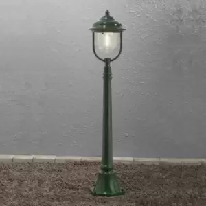 Image of Parma Outdoor Modern Pathway Bollard Light Green, IP43
