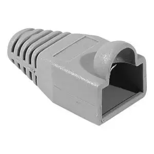 Image of Bag of 10 Grey RJ45 Sleeves 6mm 8EXC253171HY