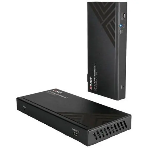 image of Lindy 150m Cat.6 DisplayPort 1.2, USB, IR & RS-232 HDBaseT KVM Ext