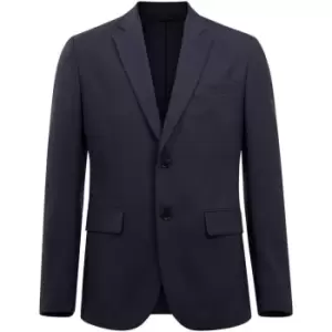 Image of J LINDEBERG Hopper Soft Comfort Wool Blazer - Blue