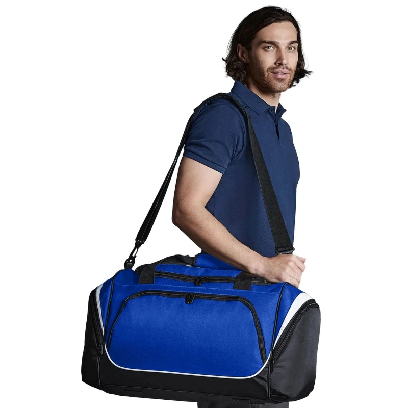 Image of Quadra Mens Pro Team Duffle Bag in Royal Royal Male One Size