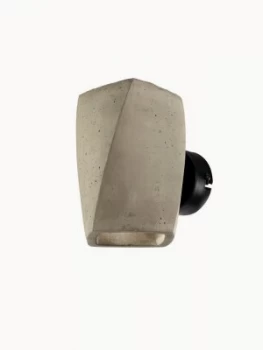 Image of Wall Lamp 2 Light G9, Cement, Matt Black