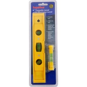 Image of SupaTool Torpedo Level With Mini Line Level 225mm