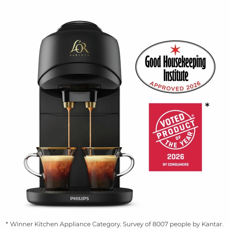 Image of Philips Philips L'OR Barista Absolu LM9512/60 Pod Coffee machine - Deep Black