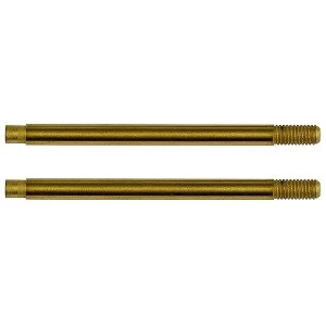 Team Associated RC10B74 3x24 Shock Shafts V2 TiN AS91642