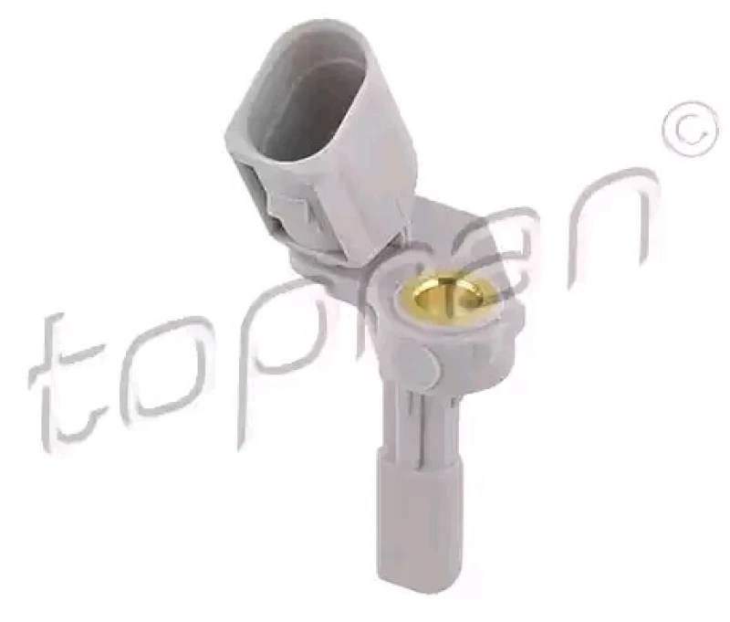 Image of TOPRAN 115 181 ABS Sensor EHVP Rear Axle Left, without cable Sensor,wheel speed (412)