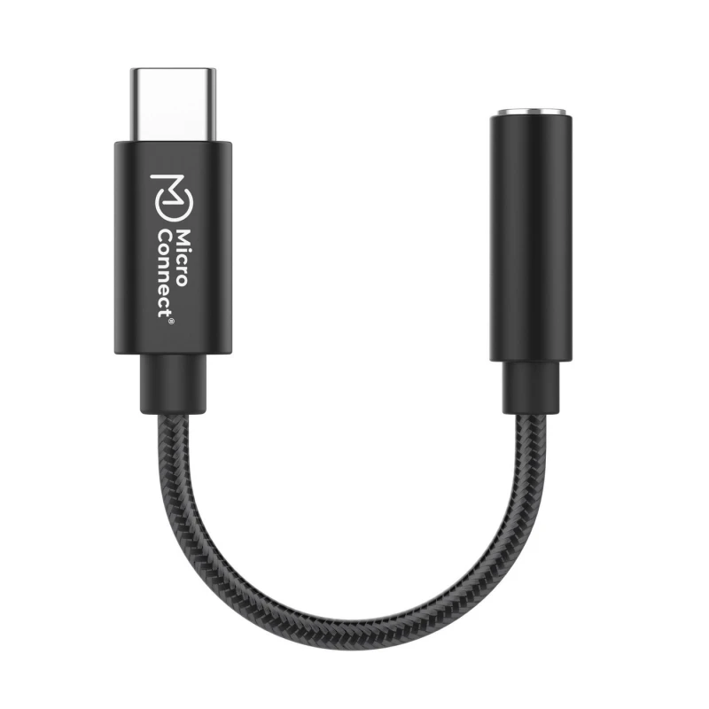Image of Microconnect MC-AUDIO-USBC video cable adapter 0.13 m Silver