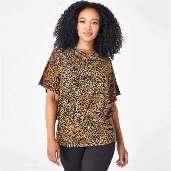 Image of Biba Crane Jersey Top - Neutral