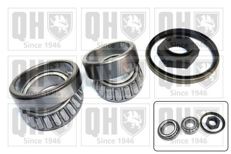 Image of QUINTON HAZELL Wheel bearing kit QUINTON HAZELL QWB942