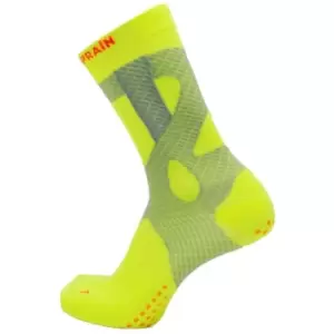 Image of Prevent Sprain Technology Calf Sock - Large 9-11 - Yellow - Yellow