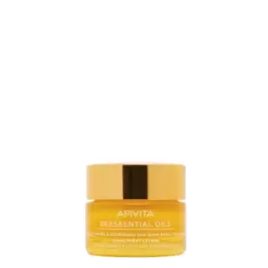 image of Apivita Beessential Oils Strengthening & Nourishing Skin Supplement Night Balm 15ml