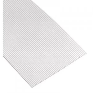 Image of 3M 7000058222 Ribbon cable Contact spacing: 1mm 20 x 0.08 mm² Grey Sold per metre