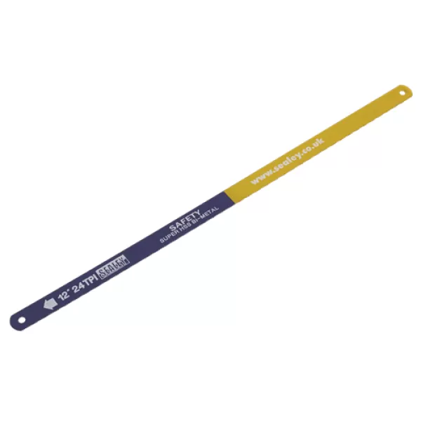 image of Sealey HSB0224 Hacksaw Blade 300mm HSS Bi-Metal 24tpi Pack of 2